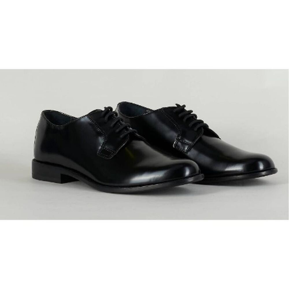 MANUEL RITZ Classic Oxford Shoes Men BLACK Shirts